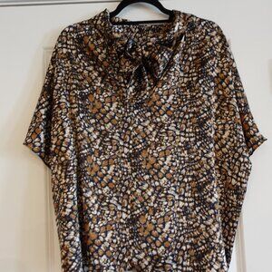 Banana Republic Muticolored Blouse Size XL NWT